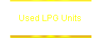 Used LPG Units